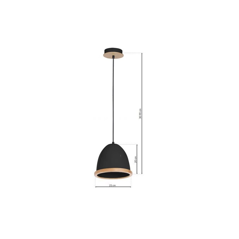 Lampa wisząca STUDIO BLACK 1xE27 Lampa wisząca STUDIO BLACK 1xE27
