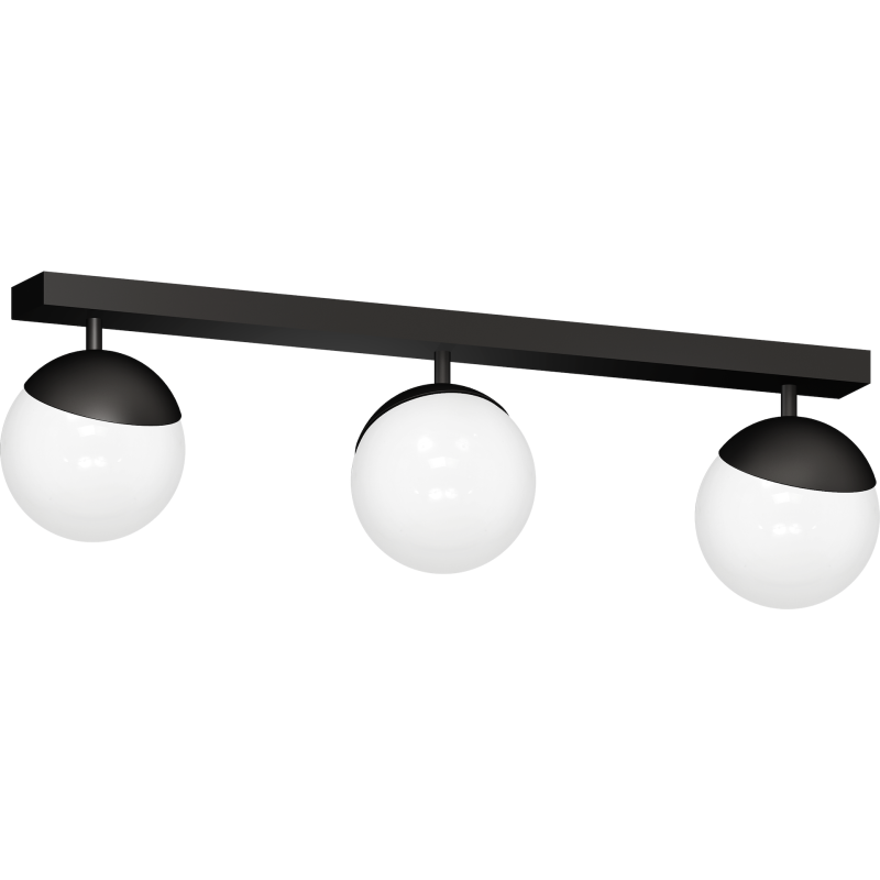Lámpara de techo SFERA BLACK 3xE14 Lámpara de techo SFERA BLACK 3xE14