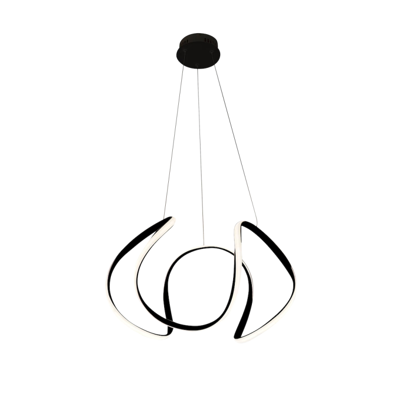LAMPA WISZĄCA GLOBE BLACK 50W LED LAMPA WISZĄCA GLOBE BLACK 50W LED
