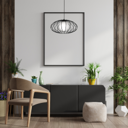 KRONOS BLACK Pendant Lamp 1xE14 KRONOS BLACK Pendant Lamp 1xE14