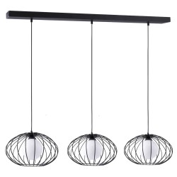 Lámpara Colgante KRONOS BLACK 3xE14 Lámpara Colgante KRONOS BLACK 3xE14