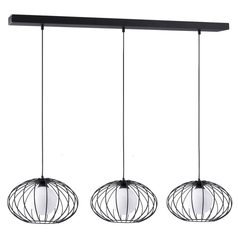Lampa Wisząca KRONOS BLACK 3xE14 Lampa Wisząca KRONOS BLACK 3xE14