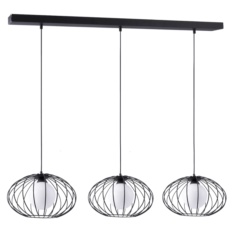 KRONOS BLACK Hanging Lamp 3xE14 KRONOS BLACK Hanging Lamp 3xE14