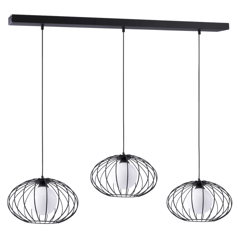 KRONOS BLACK Hanging Lamp 3xE14 KRONOS BLACK Hanging Lamp 3xE14