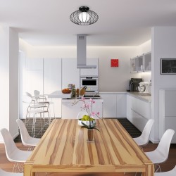 Ceiling Lamp KRONOS BLACK 1xE14 Ceiling Lamp KRONOS BLACK 1xE14