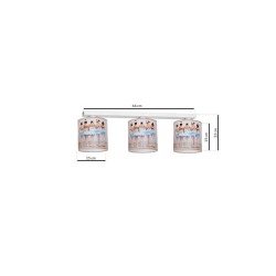 Ceiling Lamp BALLERINA 3xE27 Ceiling Lamp BALLERINA 3xE27