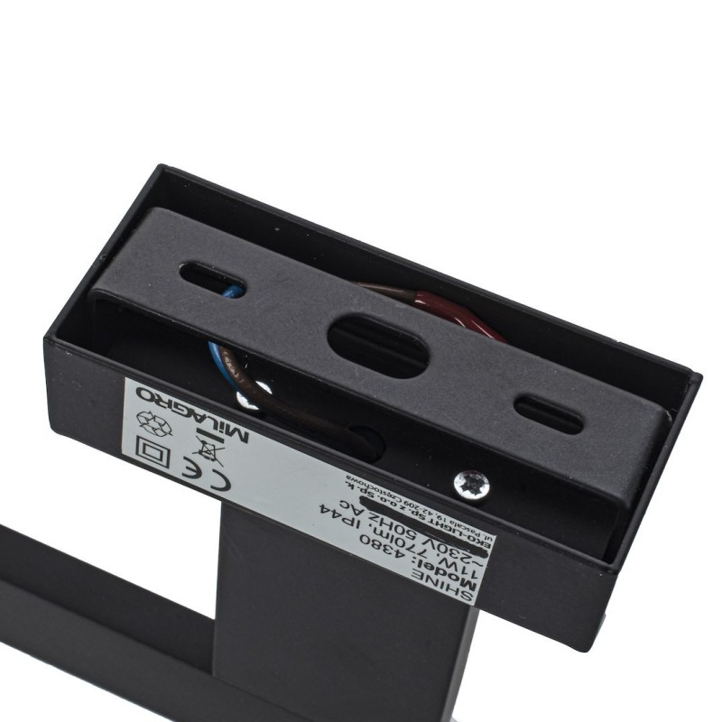 SHINE BLACK Wall Lamp 45cm 11W LED SHINE BLACK Wall Lamp 45cm 11W LED