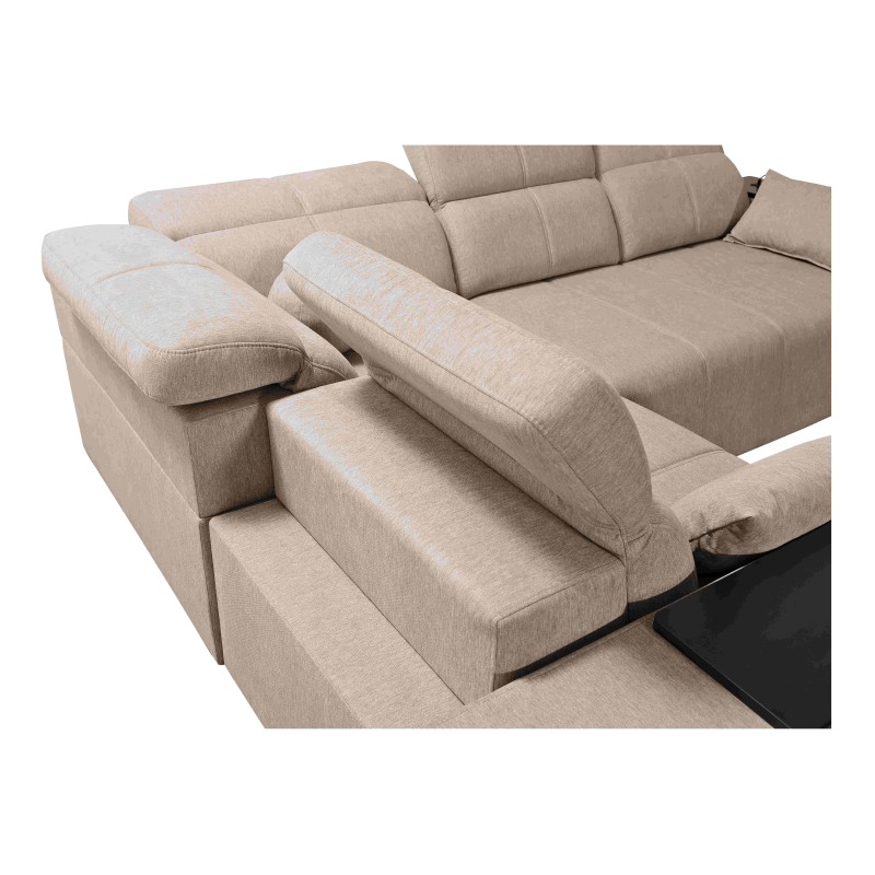 Narożnik Milano II Mix z funkcją spania i relax Plecionka, Verita 54 Narożnik Milano II Mix z funkcją spania i relax Plecionka, Verita 54