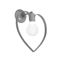 Aplique AMORE GREY 1xE27