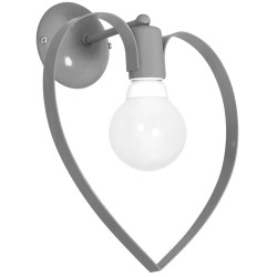 AMORE GREY Wall Lamp 1xE27 AMORE GREY Wall Lamp 1xE27