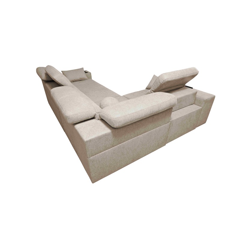 Narożnik Milano II Mix z funkcją spania i relax Plecionka, Verita 54 Narożnik Milano II Mix z funkcją spania i relax Plecionka, Verita 54