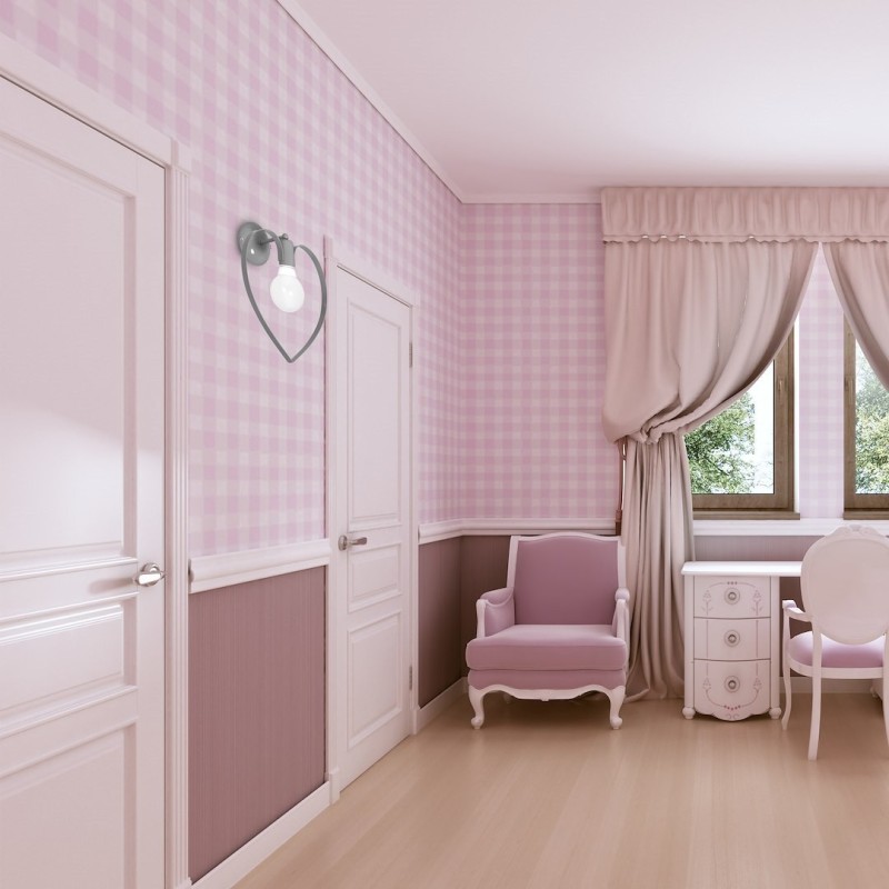 AMORE GREY Wall Lamp 1xE27 AMORE GREY Wall Lamp 1xE27