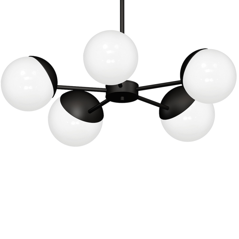 Chandelier SFERA BLACK 5xE14 Chandelier SFERA BLACK 5xE14