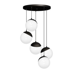 Підвісний світильник SFERA BLACK 5xE14 Підвісний світильник SFERA BLACK 5xE14