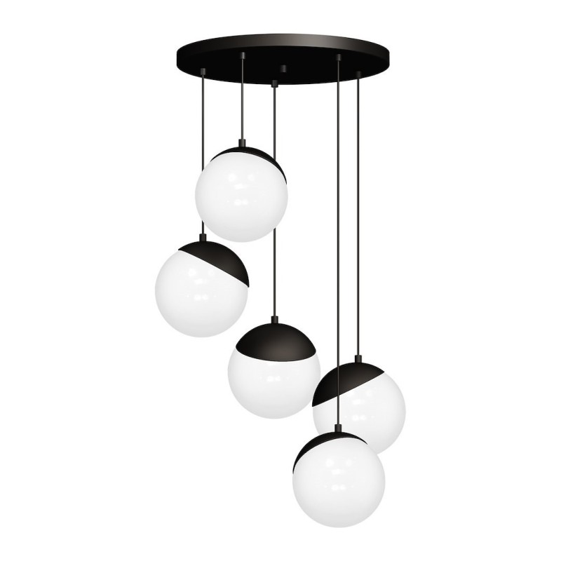 Підвісний світильник SFERA BLACK 5xE14 Підвісний світильник SFERA BLACK 5xE14
