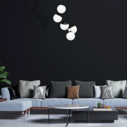 Hängeleuchte SFERA BLACK 5xE14 Hängeleuchte SFERA BLACK 5xE14