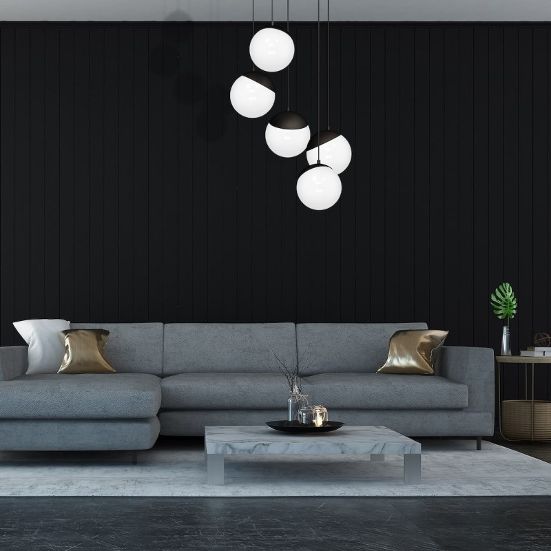 Hängeleuchte SFERA BLACK 5xE14 Hängeleuchte SFERA BLACK 5xE14