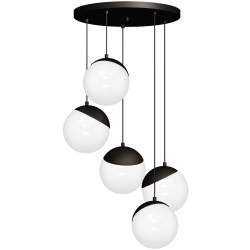 Підвісний світильник SFERA BLACK 5xE14 Підвісний світильник SFERA BLACK 5xE14
