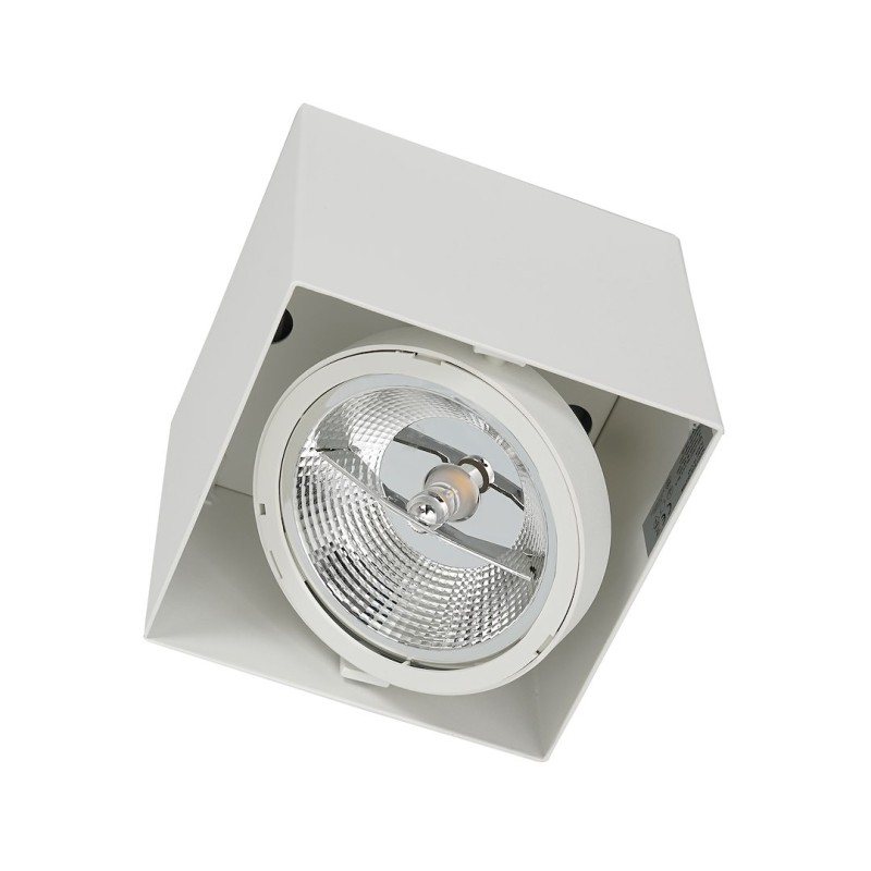 Surface Mounted Fixture Plaza 1xGU10 AR111 White