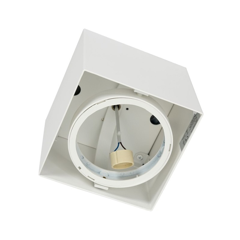 Plaza Surface Mounted Fixture 1xGU10 AR111 White Plaza Surface Mounted Fixture 1xGU10 AR111 White