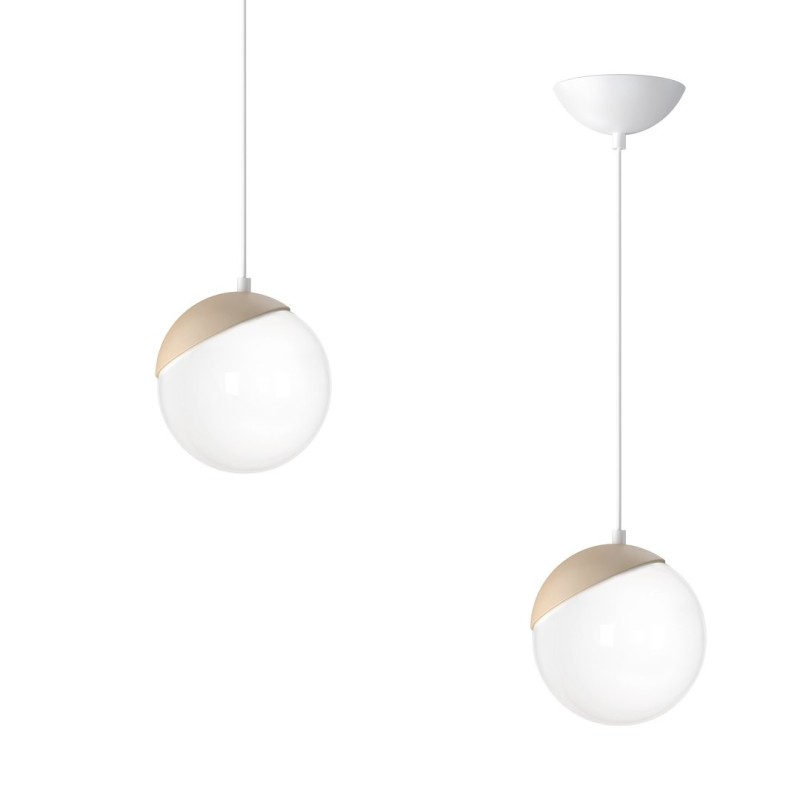 Pendant lamp SFERA WOOD 1xE14