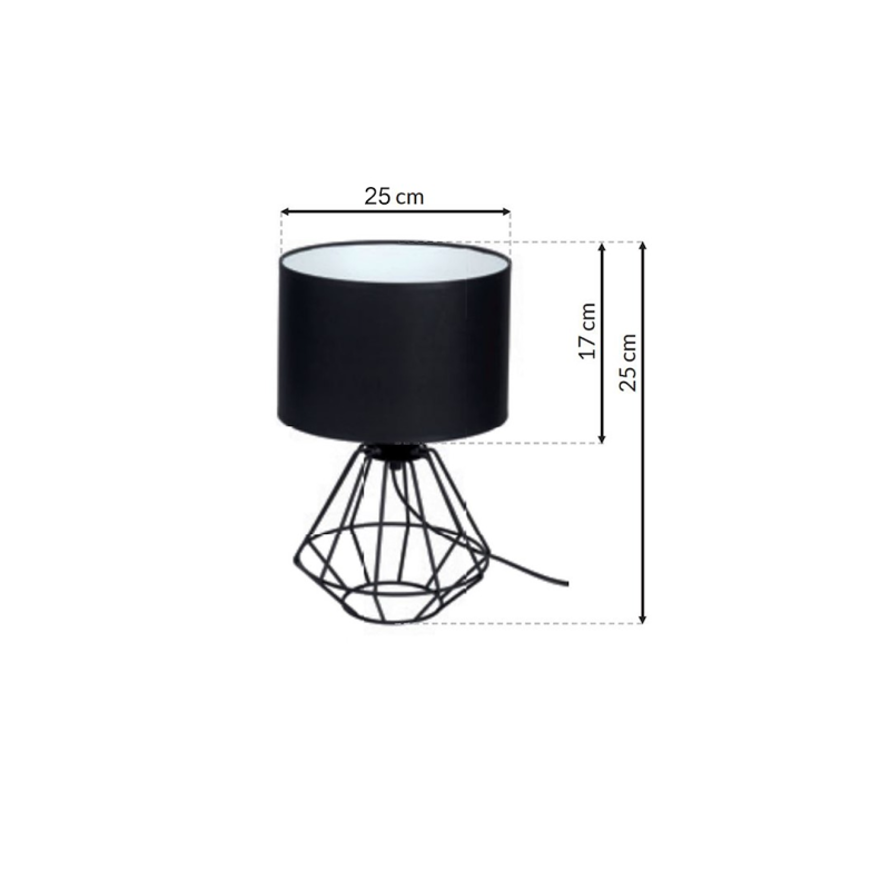 COLIN BLACK floor lamp 1xE27 COLIN BLACK floor lamp 1xE27
