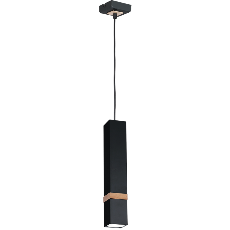 VIDAR BLACK Hanging Lamp 1xGU10