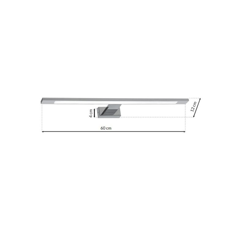 Kinkiet SHINE CHROME 60cm 12W LED Kinkiet SHINE CHROME 60cm 12W LED