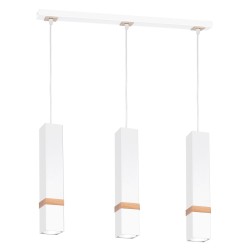 Lámpara colgante VIDAR WHITE 3xGU10