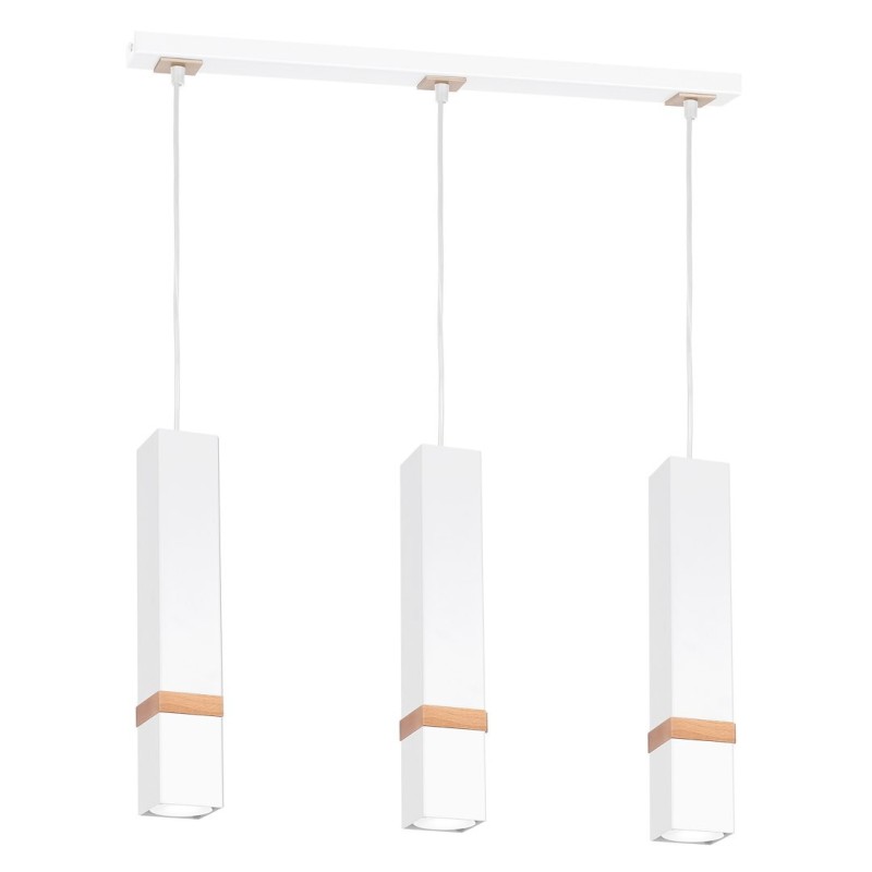 Lámpara colgante VIDAR WHITE 3xGU10