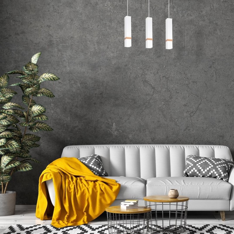 Lampa wisząca Vidar Biały 3xGU10