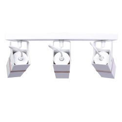 Lampa sufitowa Vidar 3xGU10 Biały