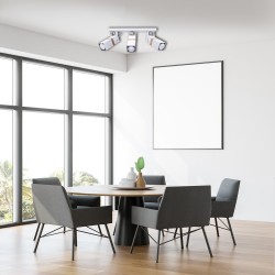 Vidar Ceiling Lamp 3xGU10 White