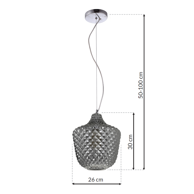 ORLANDO Hanging Lamp 1xE27 ORLANDO Hanging Lamp 1xE27