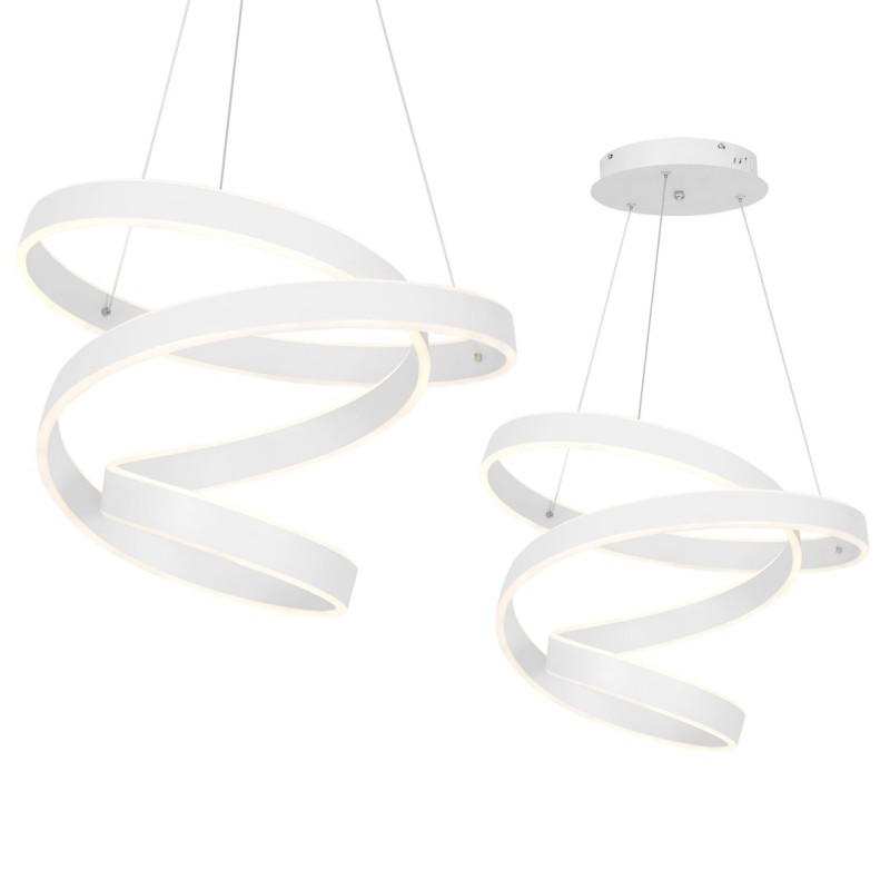 Lámpara colgante ANDROMEDA WHITE 100W LED