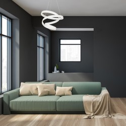 Підвісна лампа ANDROMEDA WHITE 100W LED Підвісна лампа ANDROMEDA WHITE 100W LED