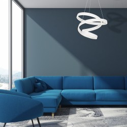 Lampa wisząca Andromeda Biały 100W LED Lampa wisząca Andromeda Biały 100W LED