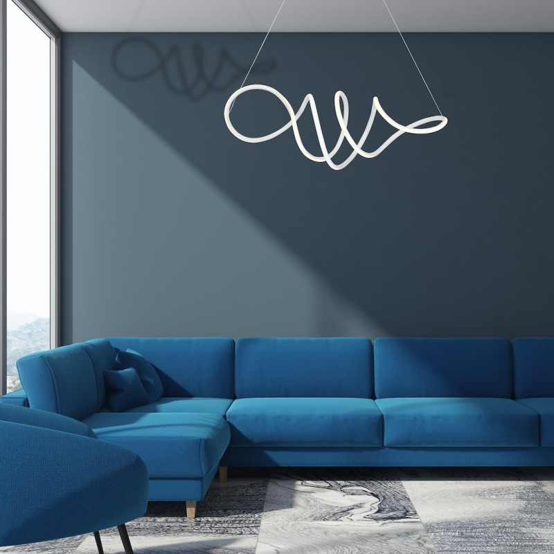 Lampa wisząca Loca Biały 56W LED Lampa wisząca Loca Biały 56W LED