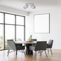 Vidar Ceiling Lamp 2xGU10 White