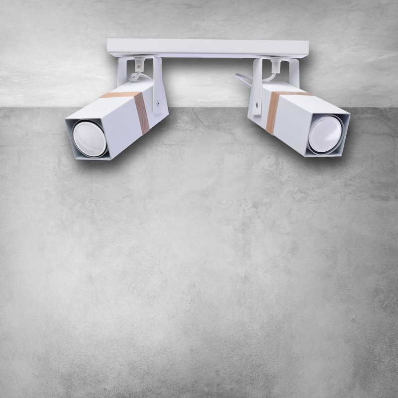 Lampa sufitowa Vidar 2xGU10 Biały