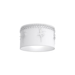 Lampa sufitowa Baletnica 1xE27 Biały
