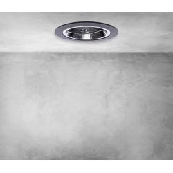 Redondo Black Recessed Fixture 1xAR111 GU10 Redondo Black Recessed Fixture 1xAR111 GU10