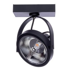 Surface-mounted Lugar Black Fixture 1xAR111 GU10 Surface-mounted Lugar Black Fixture 1xAR111 GU10
