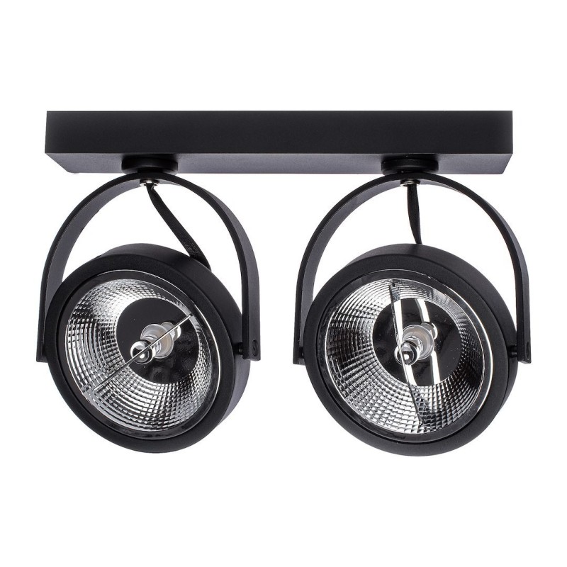 Lugar Black Surface Mounted Fixture 2xAR111 GU10