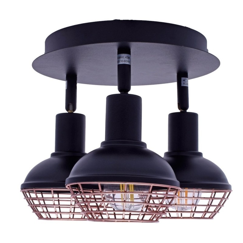 LOGAN Ceiling Lamp 3xE14