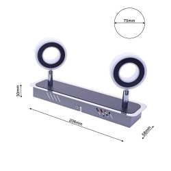 Стельова лампа SOLE 10W LED Стельова лампа SOLE 10W LED