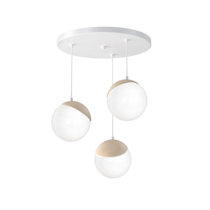SFERA WOOD Hanging Lamp 3xE14