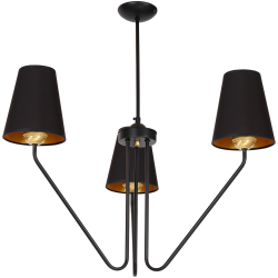 Kronleuchter VICTORIA BLACK 3xE27 Kronleuchter VICTORIA BLACK 3xE27