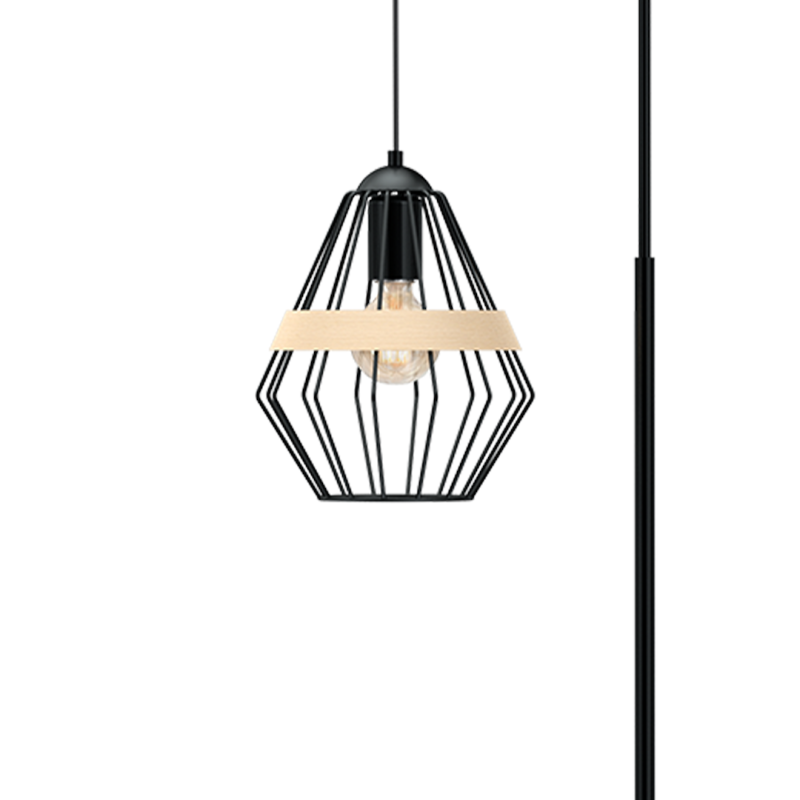 CLIFF BLACK floor lamp 1xE27 CLIFF BLACK floor lamp 1xE27