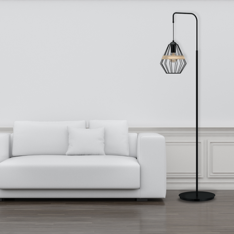 CLIFF BLACK floor lamp 1xE27 CLIFF BLACK floor lamp 1xE27